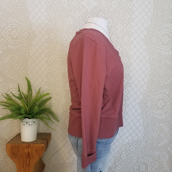 RD Style Raw Hem Sweatshirt - Picture 2 of 6